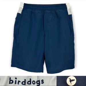 BirdDogs 9” Navy Lined Gym Shorts Men’s S Long Active/Casual Athleisure EUC